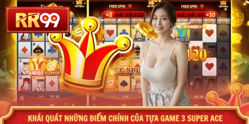Khái quát những điểm chính của tựa game 3 Super Ace