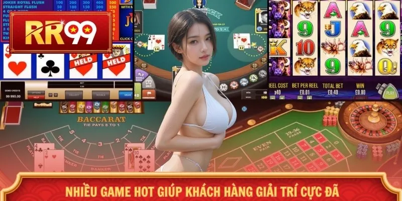 Nhiều game hot giúp khách hàng giải trí cực đã